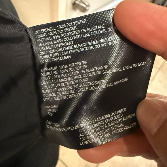 Bernardo Charcoal Zip-Up Jacket - Picture 4 of 9